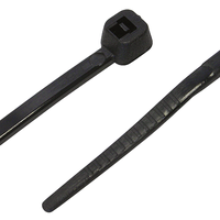 Attaches-câbles noire 385mm x 4.8mm 100 pcs.