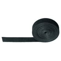 Klettband schwarz 4m, B=20mm