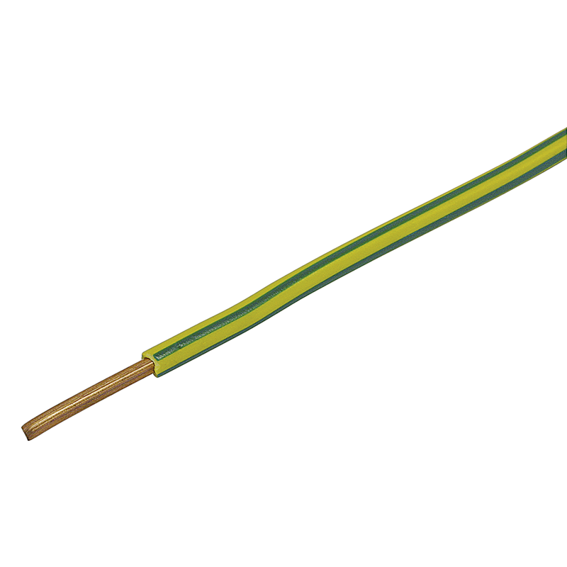 Filo-T 2.5mm² giallo/verde anello 50m