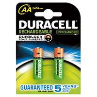 Duracell Recharge Ultra NiMH 2500mAh HR6 AA