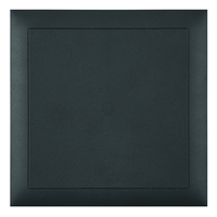 Coperchio grigio scuro con supporto diagonale 130x130x7mm