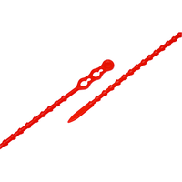 Wiederöffnungsband rot, Länge 120mm, VPE 100 Stk.