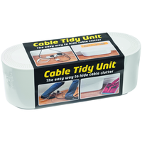 D-Line Gestion des câbles Design Box blanc avec accessoires