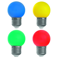 GardenLine LED Lampen 10er Set farbig (blau, grün, gelb, rot)
