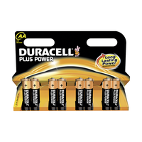 Duracell Plus Power Piles alcaline 1.5V MN1500 LR6 AA bliste