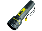 LED Taschenlampe Kunststoff schwarz/gelb