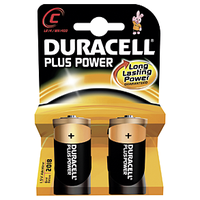 Duracell Plus Power 1.5V 2/MN1400 LR14 C