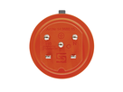 Spina T15 IP55 grigio antracite/arancione con EAN
