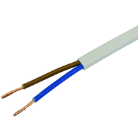 Câble Tdf 2x1mm² blanc, bobine 100m