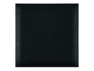 Steckdeckel schwarz mit Diagonalsteg 130x130x7mm