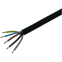 Câble Gd 5x1.5mm² noir, bobine 33m