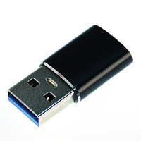 Adapter USB-A zu USB-C (USB 3.1) max. 5-20V/3A sw
