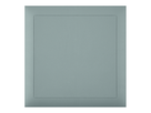 Couvercle à enficher gris clair avec support diagonal 130x130x7mm