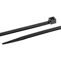 Strong attache-câbles noir 200mm x 2.5mm (50 pcs)