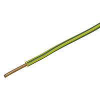 Fil-T 2.5mm² jaune/vert bague 50m