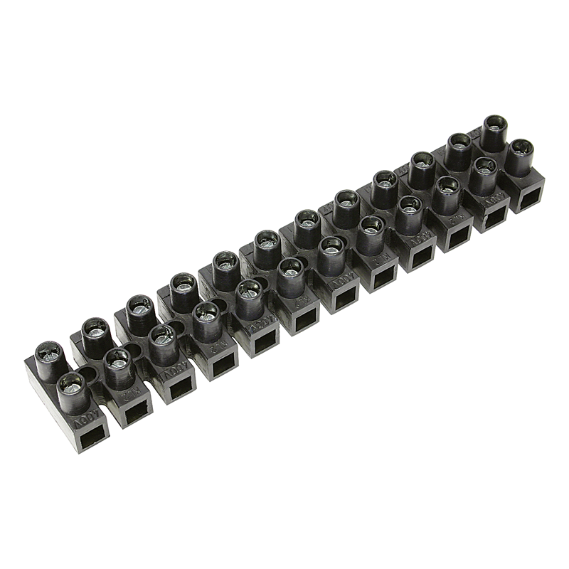 Reihenklemme 6-16mm2 12-polig sw