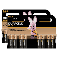 Duracell Plus 8+8 MN1500 AA/LR6