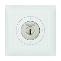 EDIZIOdue UP-Schlüsselschalter SCH0/3 L (16A/240-400V) mit 2 Schlüssel ws