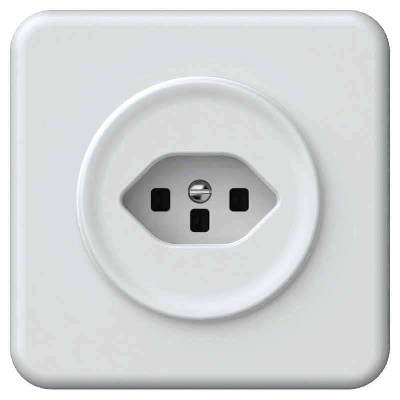 ORIGIN UP-Steckdose 1xT23 (16A/250V) ws