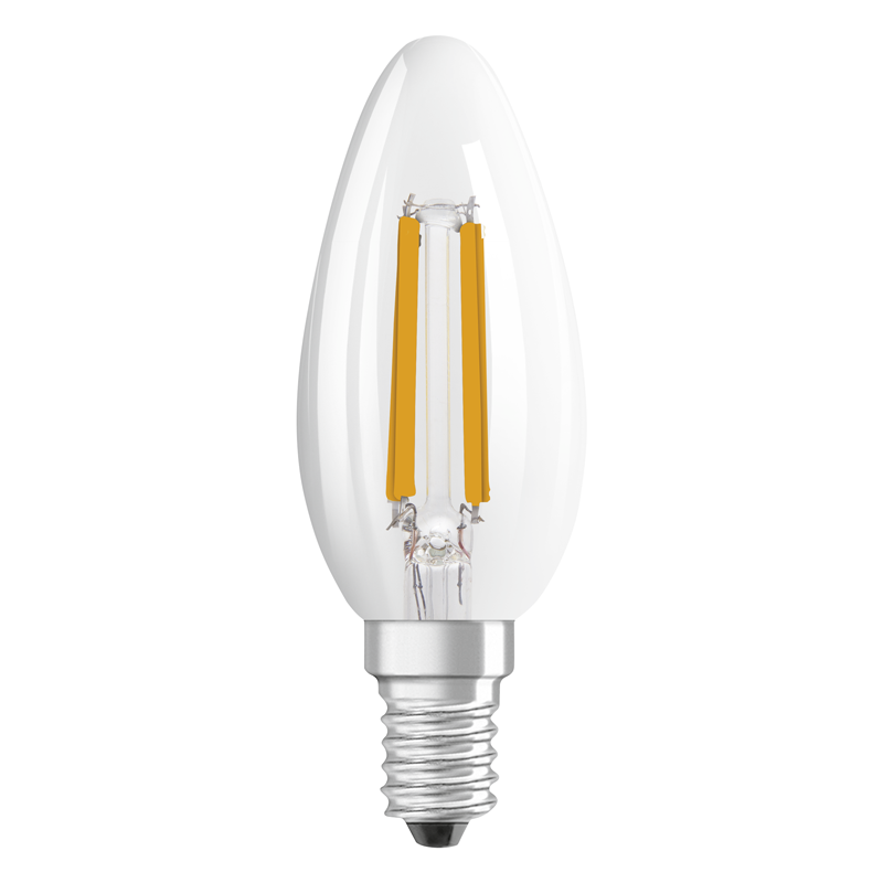 Osram LED Classic B E14 240V 1.2W 255lm WW