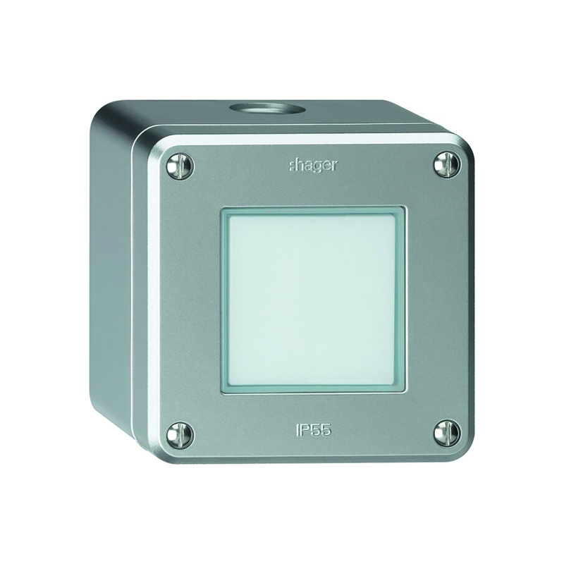 ROBUSTO Interrupteur à bouton-poussoir app. humide SCH3 QuickConnect IP55 al