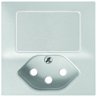 EDIZIOdue Piastra di copertura combinazione piccola interruttore/1xT13 bi