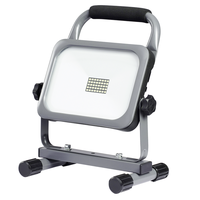 WORKLIGHT Projecteur LED à accu 30W avec poignée et support, gris
