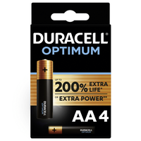 Duracell Optimum 1.5V MN1500 LR6 AA