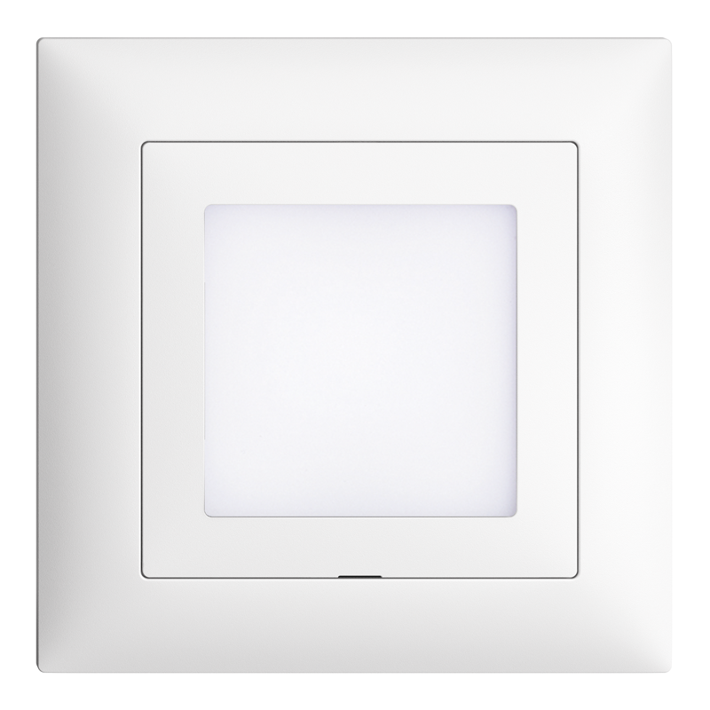 EDIZIOdue Luminaire d'orientation à enc. lumineux (LED blanc) bl