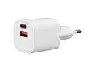 Adaptateur de charge GaN 33W PD 1xUSB-A + 1xUSB-C max. 3.6A bl