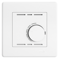 EDIZIO.liv Thermostat d'ambiance à enc. sans interrupteur bl