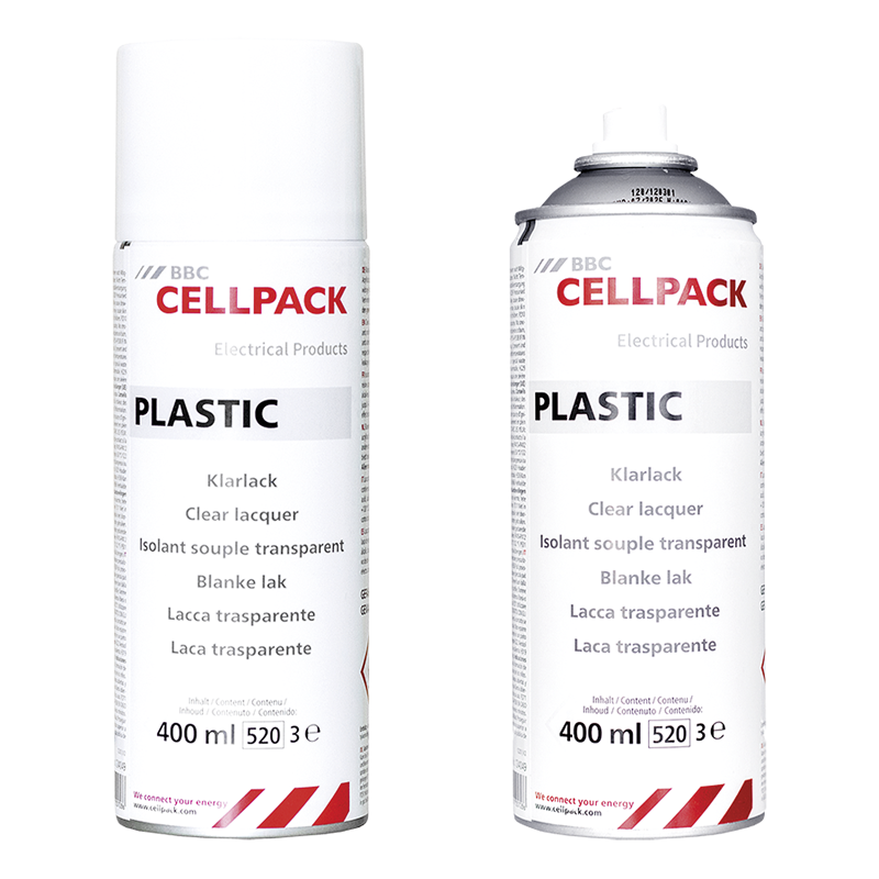 PLASTIC Spray vernis transparent 400ml