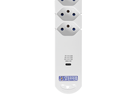 Presa multipla VARIABL 6xT13 + 1xUSB-C PD 18W 3m con interruttore bi