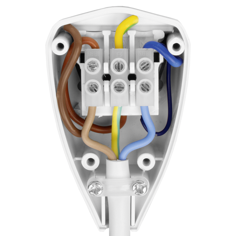 Spina RESET T12 con Breaker Switch blanc