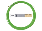 Tire-fil PROFFESSIONAL 15m Ø 3mm avc ressort de recherche + jeu d'accessoires vt