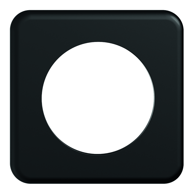 STANDARDdue Plaque de recouvrement à enc. SIMPLE Ø 58mm nr