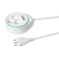 Multiprise DISC 3xT13 1.5m avec interrupteur bl/mi