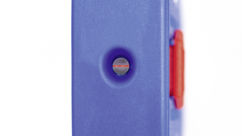 WEICON Spelafili di precisione S per condutt. a filo sottile Ø 0.12-0.8mm bl/ro