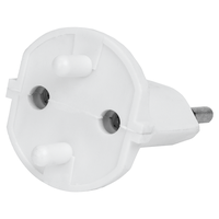Adattatore FISSO Germania CEE7/17 - Svizzera T11 2 poli bi