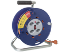 Kunststoff Kabelrolle LOOP 4xT13 Td 3x1.5mm2 30m bl/gr