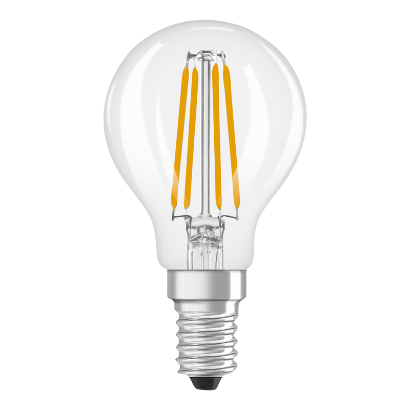 Osram LED Star Retrofit Classic P E14 240V 3.4W 470lm  WW
