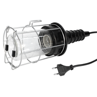 Gummi-Handlampe mit Glas, Gummi-Kabel 5m