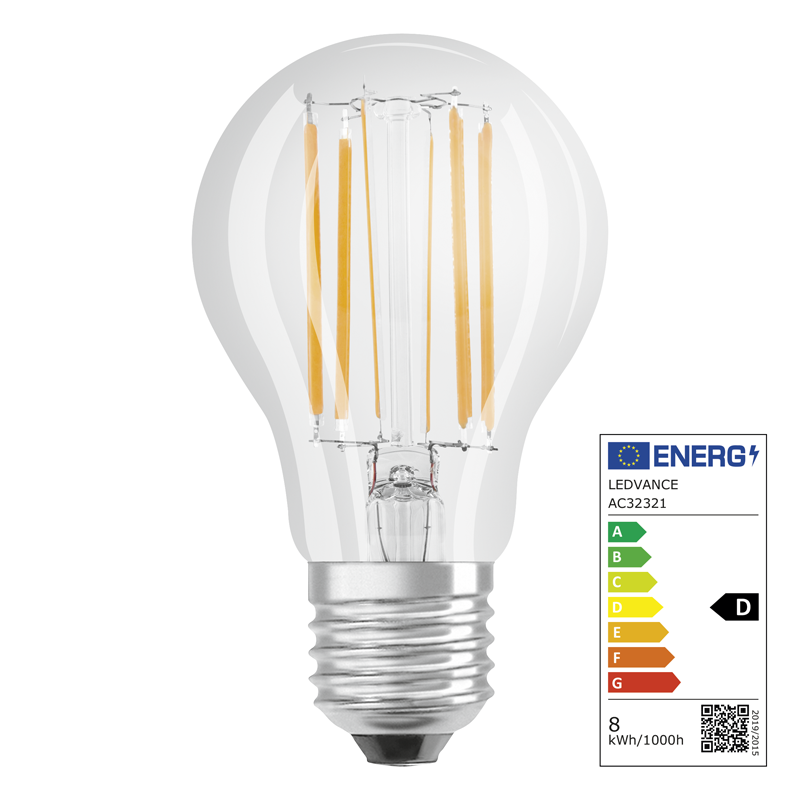 Osram LED Superstar Classic A E27 240V 7.5W 1055lm CW