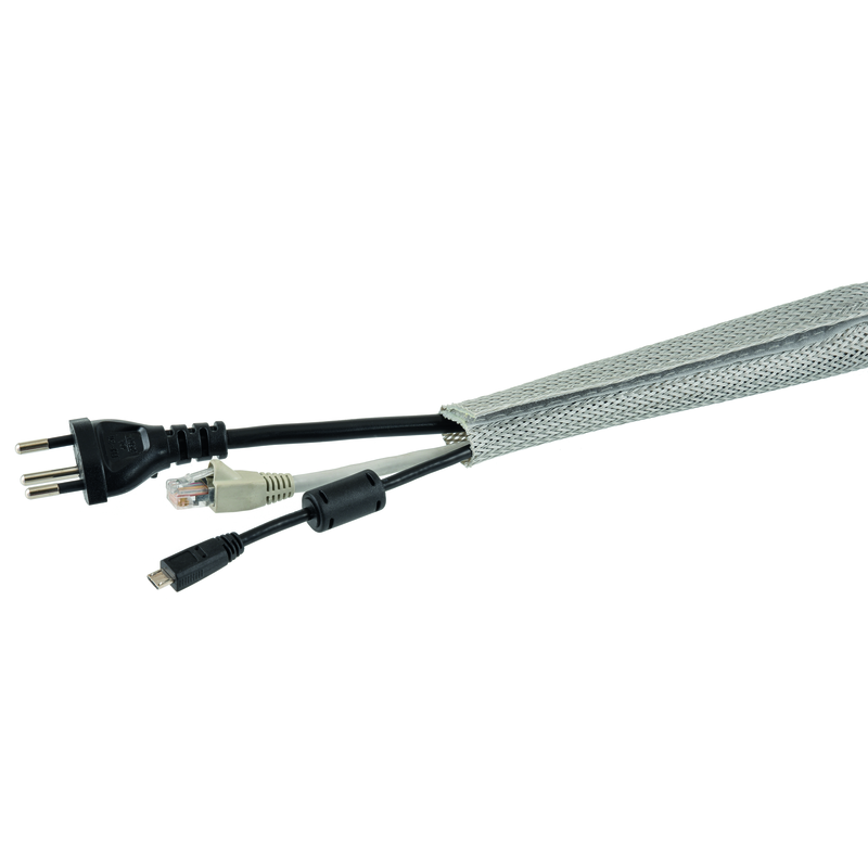 Flexwrap tubo flessibile per cavi 1.8m argento