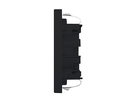 FLF Abdeckplatte Steckdose 1xT23 Gr.1 sw