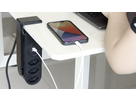 Multiprise CLAMP 3xT13 + USB-A+C 1.5m nr