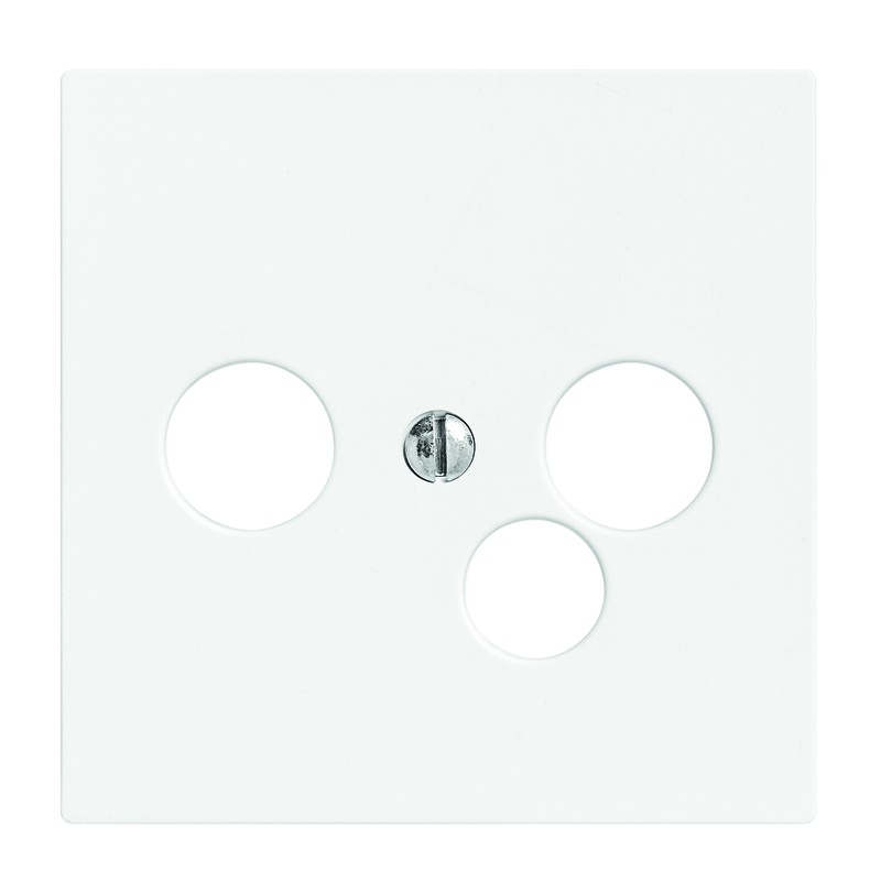 EDIZIOdue Plaque de recouvrement R/TV/DAT bl