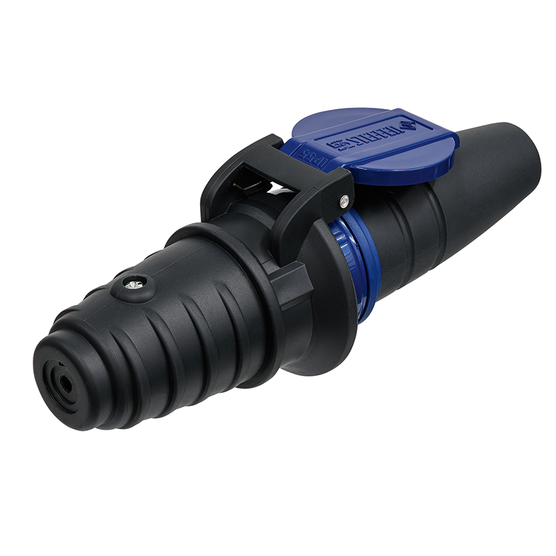 Kupplung T23 IP55 anthrazitgrau/blau