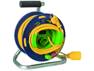 Avvolgicavo con aspo in plastica LOOP 1+1xT13 Td 3x1mm2 15m bl/ve