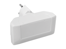 Mehrfachadapter OPPOSITE 2xT13 drehbar 270° ws